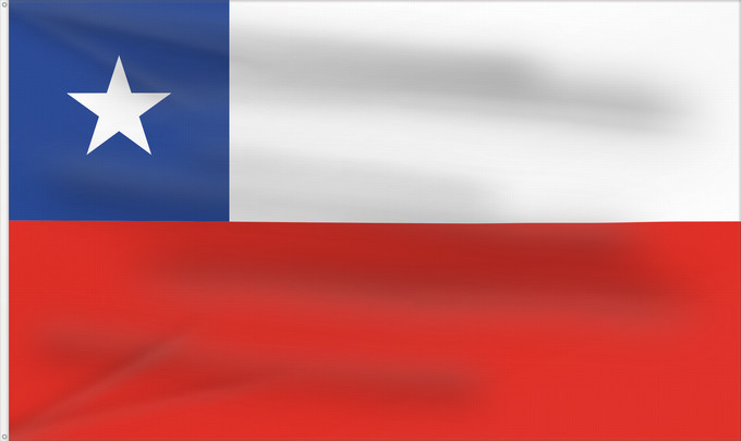 Drapeau, avec deux œillets métalliques et guindant renforcé : Chile	It is easy to put a border around this flag image	Chili	Cile	علم تشيلي	Национално знаме на Чили	ཅི་ལི། དར་ཆ།	Chilen	דגל צ ילה	チリの国旗	칠레의 국기	Флаг Чили	Čila	Chiles	Şili Cumhuriyeti	Прапор Чилі	​智利國旗