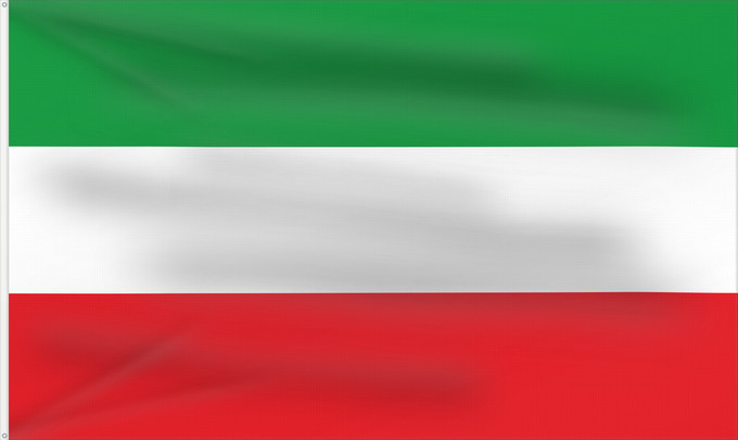 Bandera, con dos ojales metálicos y lado del asta reforzado: North Rhine-Westphalia	Civil flag of North Rhine-Westphalia	Rhénanie-du-Nord - Westphalie	Renania del Norte-Westfalia	Landesflagge Nordrhein-Westfalens	Renania Settentrionale-Vestfalia	Banniel Nordrhein-Westfalen