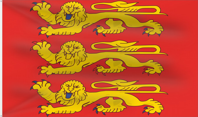 Flagge, mit zwei Metallösen und verstärktem Besatzband: Haute-Normandie	Upper Normandy region in France	Région Haute-Normandie en France	Baja Normandía	Upper Normandie	Alta Normandia