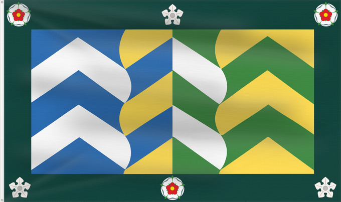 Drapeau, avec deux œillets métalliques et guindant renforcé : Cumbria