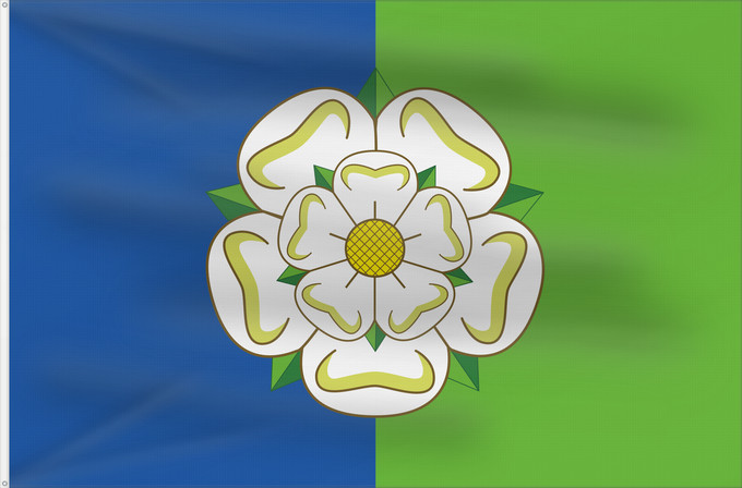 Flag, with two metal eyelets and reinforced hoist: East Riding of Yorkshire