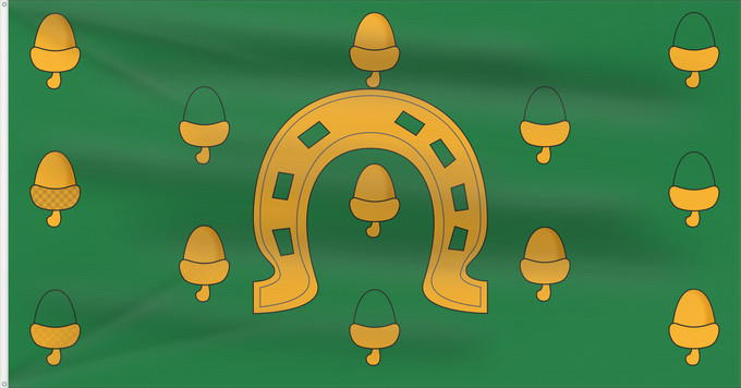 Flag, with two metal eyelets and reinforced hoist: Rutland  older colours	Rutland	comté de Rutland