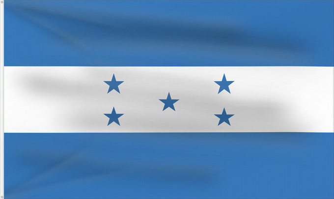 Flag, with two metal eyelets and reinforced hoist: Honduras 2022 Honduras Hondura Dell Honduras Honduro Hondurasa