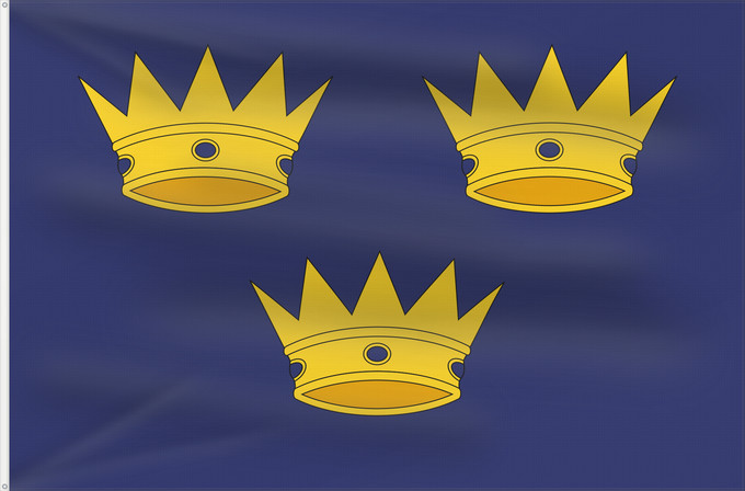 Drapeau, avec deux œillets métalliques et guindant renforcé : Munster