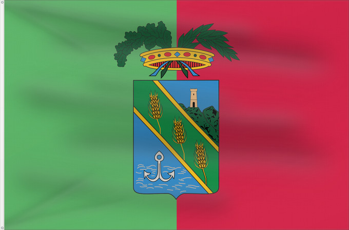 Flag, with two metal eyelets and reinforced hoist: Latina	Province of Latina	Province de Latina	Provincia de Latina	Provinz Latina	Provincia di Latina