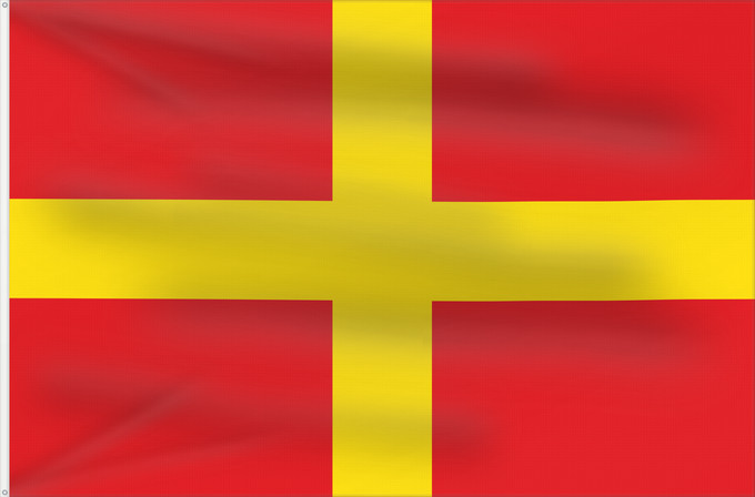 Flag, with two metal eyelets and reinforced hoist: Messina Messine