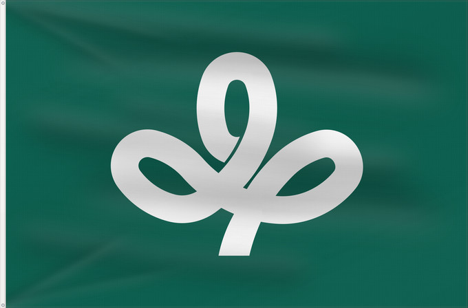 Drapeau, avec deux œillets métalliques et guindant renforcé : Miyagi Prefecture	préfecture de Miyagi	prefectura de Miyagi	Präfektur Miyagi,	Prefettura di Miyagi	宮城県旗
