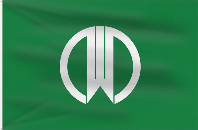 Flag, with two metal eyelets and reinforced hoist: Yamagata