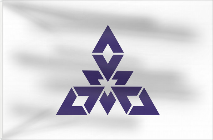 Drapeau, avec deux œillets métalliques et guindant renforcé : Fukuoka City W3C-validity not checked Fukuoka, Fukuoka Fukuoka 福岡市旗