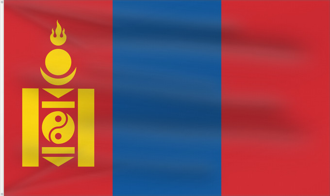 Flag, with two metal eyelets and reinforced hoist: Mongolia Mongolie Mongolei علم منغوليا མོང་གོལ། དར་ཆ། Mūng-gū guók-gì Mongoolia lipp Mùng-kú-koet khì Моңғолия байрағы 몽골의 국기 Моңголстан туусу Знаме на Монголија .mw-parser-output Флаг Монголии Парчами Муғулистон Монголия байдаги Монголия байрагы Моңғул
