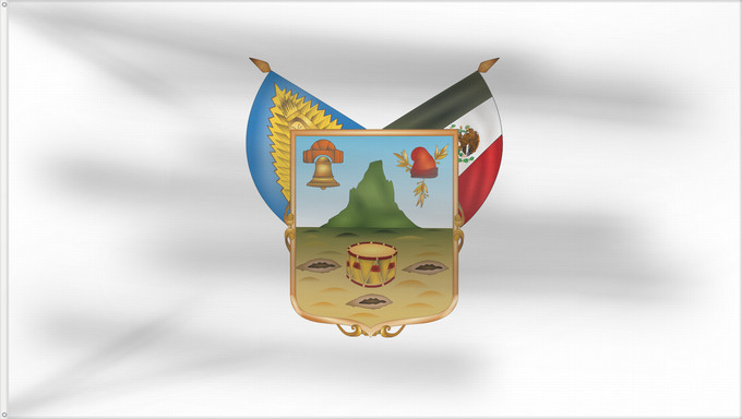 Flagge, mit zwei Metallösen und verstärktem Besatzband: Hidalgo	hidalgo y fidalgo