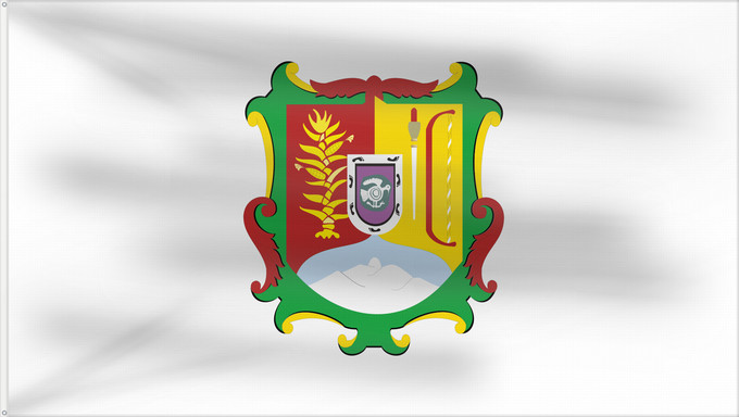Flag, with two metal eyelets and reinforced hoist: Nayarit