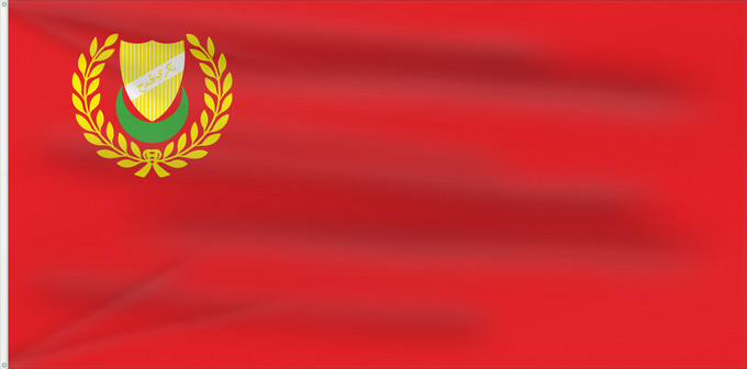 Bandera, con dos ojales metálicos y lado del asta reforzado: Kedah	Malaysian state of Kedah.   version	Kedah 