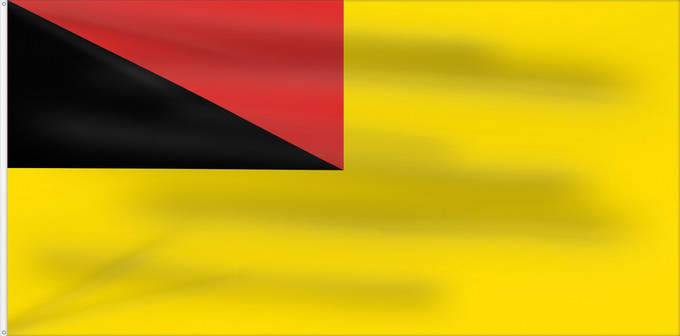 Flagge, mit zwei Metallösen und verstärktem Besatzband: Negeri Sembilan	Negeri Sembilan, a state of Malaysia