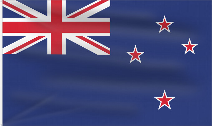 Bandera, con dos ojales metálicos y lado del asta reforzado: New Zealand	Nouvelle-Zelande	Nueva Zelanda	Neuseeland	Nuova Zelanda	Nieuw-Zeeland	Nova Zelândia	علم نيوزيلندا	Знаме на Нова Зеландия	Banniel broadel Zeland-Nevez	Nového Zélandu	New Zealands	Uus-Meremaa lipp	پرچم نیوزیلند	Uuden-Seelannin	Új-Zéland	Selandia