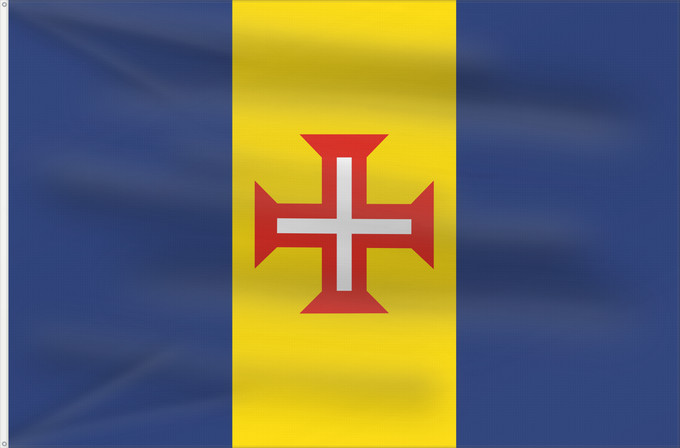 Flag, with two metal eyelets and reinforced hoist: Madeira	Autonomous Region of Madeira, Portugal	Madera	Região Autónoma da Madeira