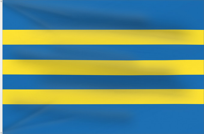 Flag, with two metal eyelets and reinforced hoist: Trnavsky vlajka Trnava Region Région de Trnava Región de Trnava Trnava Trnava Regione