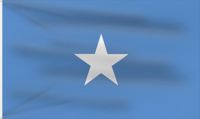 Flag, with two metal eyelets and reinforced hoist: Somalia Somalie Somalië علم الصومال ソマリアの国旗 Прапор Сомалі