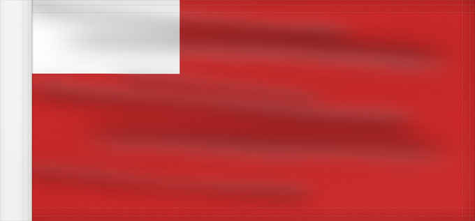Bandera, con lado del asta reforzado: Abu Dhabi D Abou Dabi علم أبو ظبي Abu Dabi Прапор Абу-Дабі