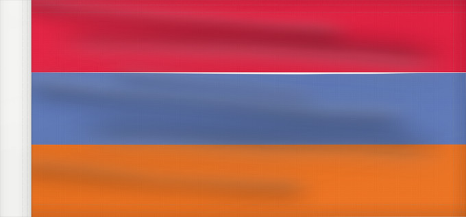 Flag, with reinforced hoist: Armenia variant Less common variant of the flag of Armenia Arménie (variante) Armenia (variante) Armenien (Variante)