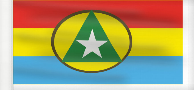 Drapeau, avec guindant renforcé : Cabinda