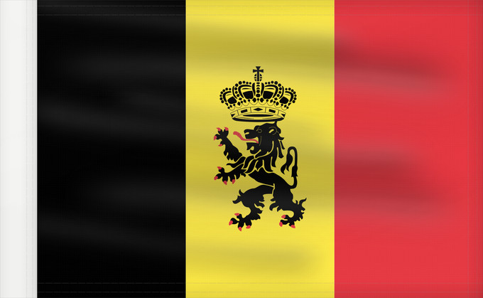 Drapeau, avec guindant renforcé : Belgium  civil	Belgium	Belgique	Bélgica	Belgien	Belgio