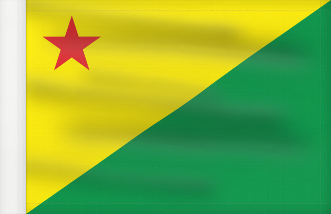 Drapeau, avec guindant renforcé : Acre Acre (state) Acro Acriana