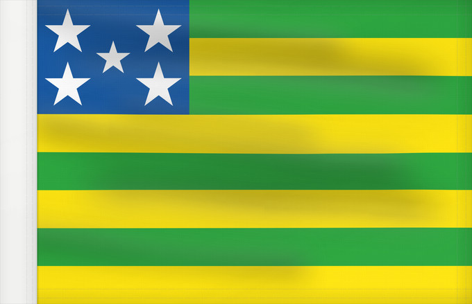 Drapeau, avec guindant renforcé : Goiás