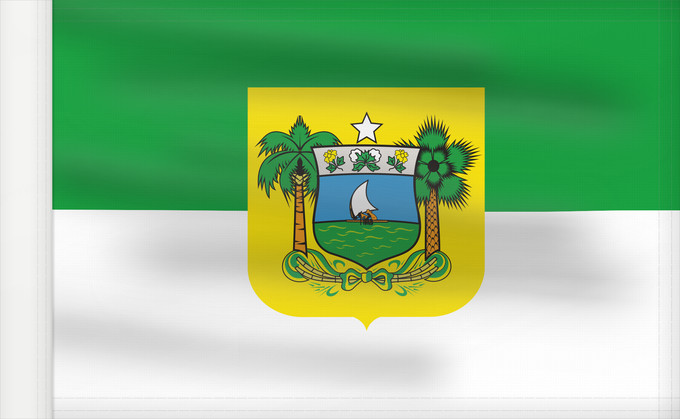 Bandera, con lado del asta reforzado: Rio Grande do Norte	State of Rio Grande do Norte, Brazil	Rio Grande do Norte	Estado do Rio Grande do Norte, Brasil