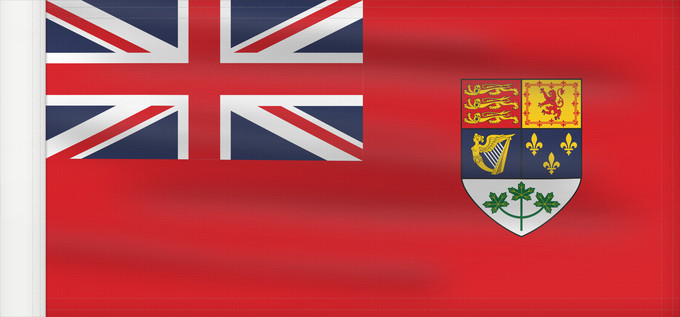 Drapeau, avec guindant renforcé : Canada 1921