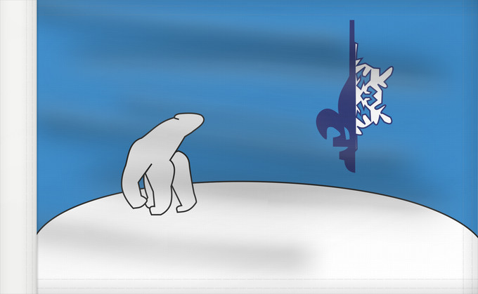 Flag, with reinforced hoist: FrancoTenois
