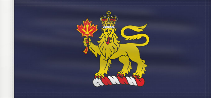 Drapeau, avec guindant renforcé : Governor-General of Canada	Gouverneur général du Canada	Gobernador General de Canadá	Generalgouverneur von Kanada	Governatore Generale del Canada