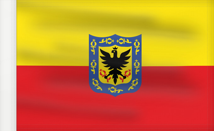 Drapeau, avec guindant renforcé : Bogotá