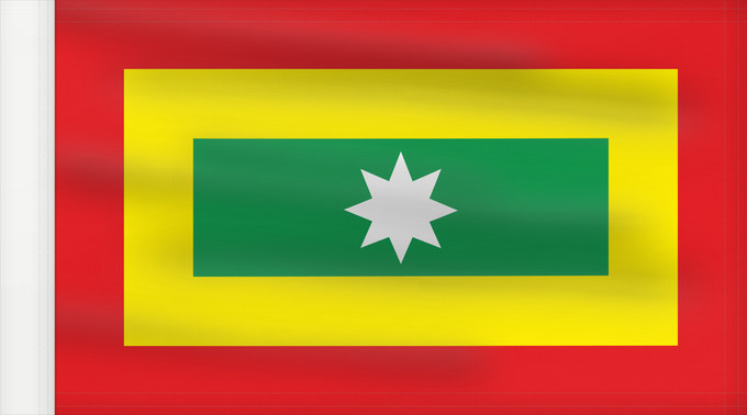 Bandera, con lado del asta reforzado: Cartagena Cartagena de Indias, Colombia Cartagena de Indias