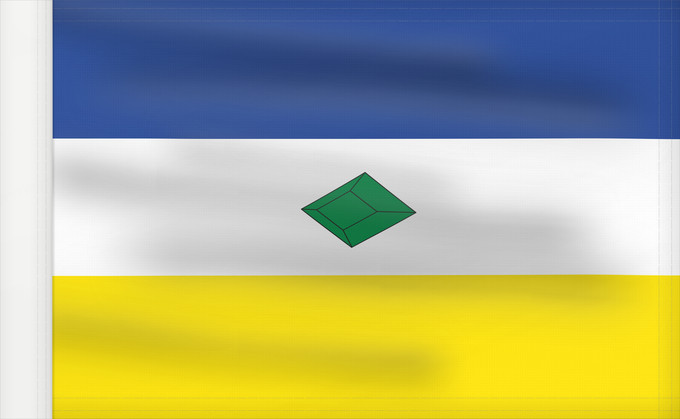 Drapeau, avec guindant renforcé : Muzo  Boyacá	Muzo	Municipio de Muzo en Boyacá Colombia segun descripción de la página oficial