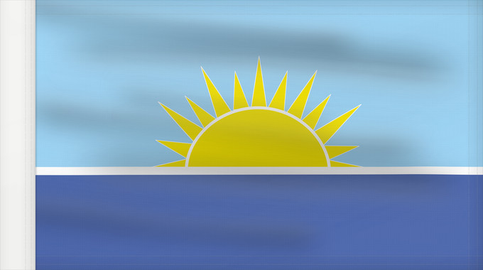 Drapeau, avec guindant renforcé : Riohacha	Riohacha, Colombia