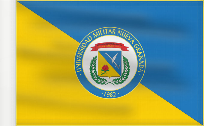 Drapeau, avec guindant renforcé : Universidad Militar Nueva Granada