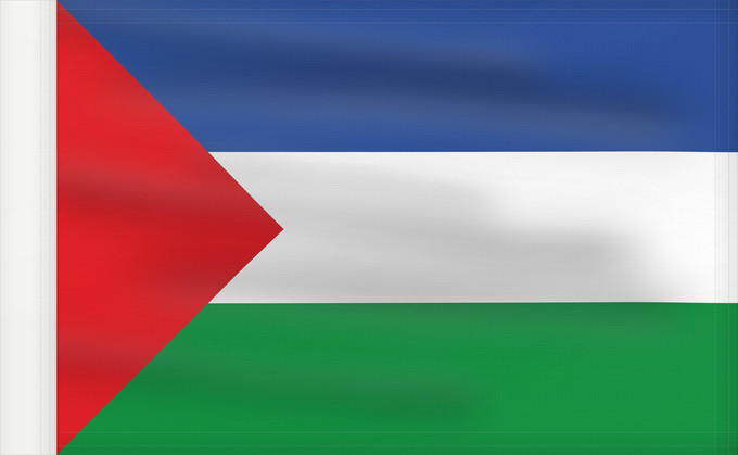 Bandera, con lado del asta reforzado: Guanacaste