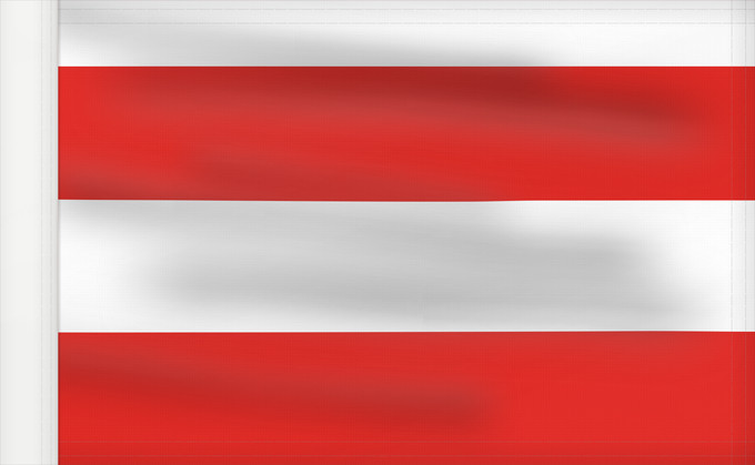 Bandera, con lado del asta reforzado: Brno	Brna, město v Česku	Brna, mesto v Česku