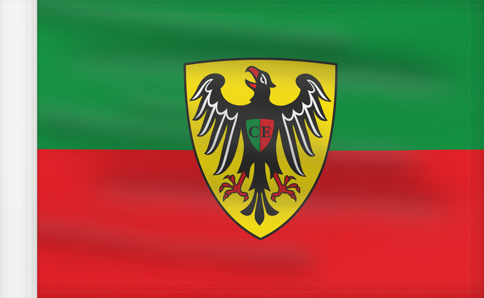 Drapeau, avec guindant renforcé : Esslingen am Neckar (Region Stuttgart)