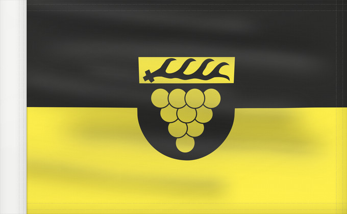 Bandera, con lado del asta reforzado: Weinstadt (Region Stuttgart)