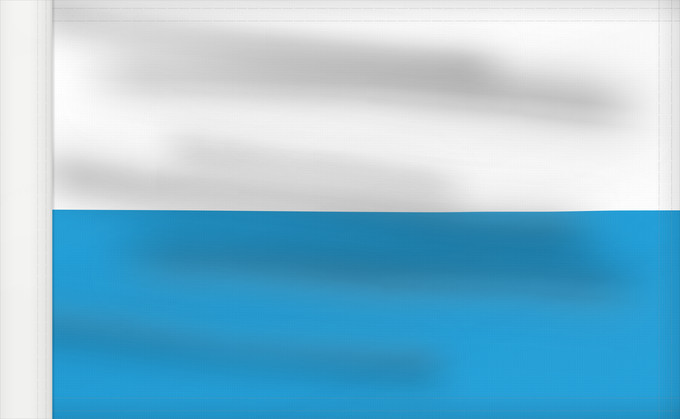 Bandera, con lado del asta reforzado: Bayern
