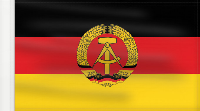 Drapeau, avec guindant renforcé : DDR