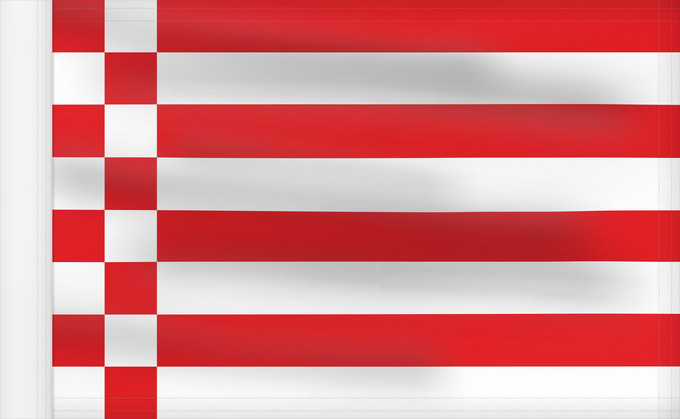Drapeau, avec guindant renforcé : Bremen	Brême	Brema