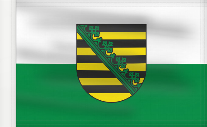 Bandera, con lado del asta reforzado: Saxony	Civil flag of Saxony	Saxe	Sajonia	Landesflagge Sachsens	Sassonia	Sachsens	Chorhoj Sakskeje	Flaage fon Saksen