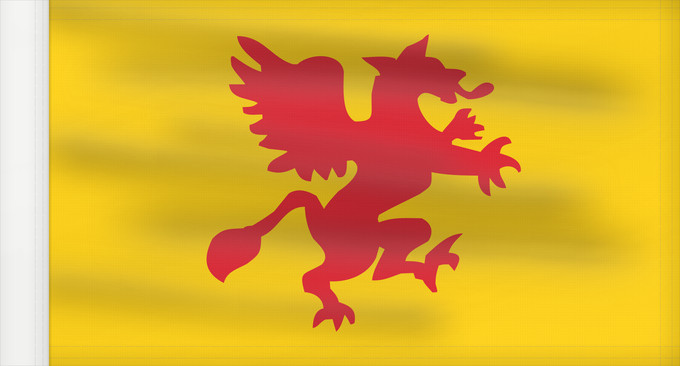 Flag, with reinforced hoist: Rostock  reported 1737	Rostock (reported 1737)	Rostock (rapporté 1737)	Rostock (reportado 1737)	Rostock (gemeldet 1737)	Rostock (riportato 1737)	Rostock in 18th Century, reported 1737 and 1750