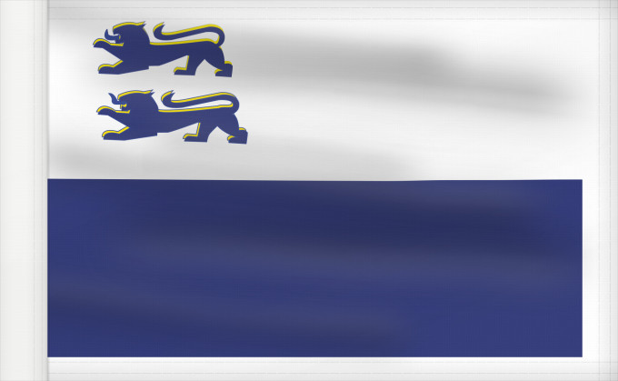 Flag, with reinforced hoist: Bund Deutscher Norsleswischer