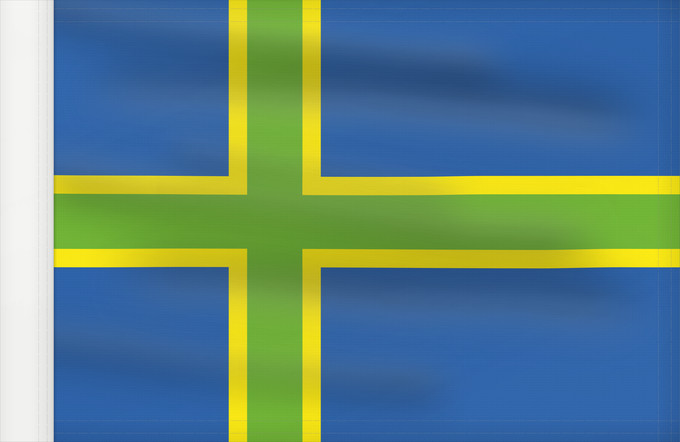 Bandera, con lado del asta reforzado: Vendsyssel