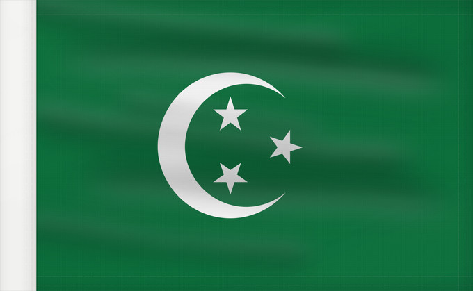 Flagge, mit verstärktem Besatzband: Egypt 1882-1922 Egypt 1882