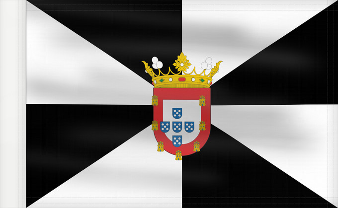 Flag, with reinforced hoist: Ceuta Ceuta Spain Ceuta España